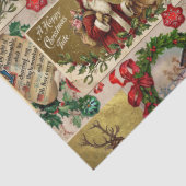Prettig kerstfeest tissuepapier (Detail)