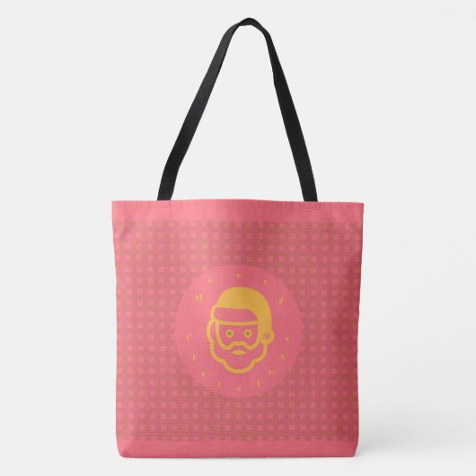 Prettig kerstfeest tote bag (Voorkant)