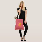 Prettig kerstfeest tote bag (Op model)