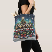 Prettig kerstfeest tote bag (Dichtbij)