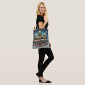 Prettig kerstfeest tote bag (Op model)