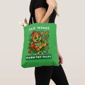 Prettig kerstfeest tote bag (Dichtbij)