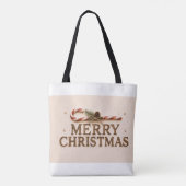 PRETTIG KERSTFEEST TOTE BAG (Achterkant)