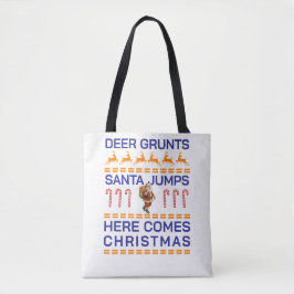 Prettig kerstfeest tote bag