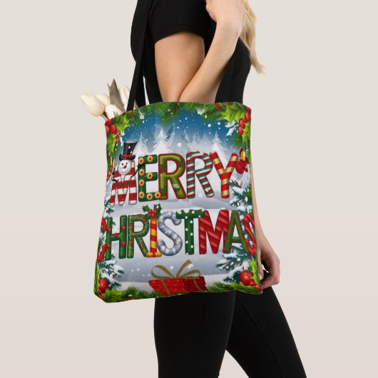 Prettig kerstfeest tote bag (Dichtbij)