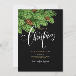 Prettig kerstfeest Trendy kerstkaart