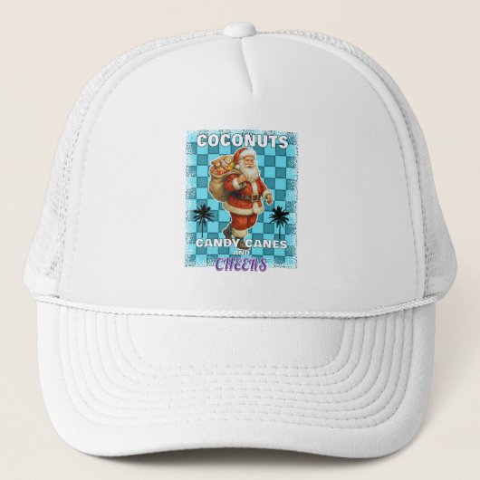 Prettig kerstfeest trucker pet (Voorkant)