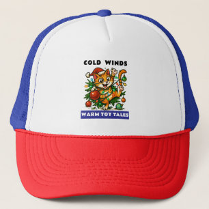 Prettig kerstfeest trucker pet
