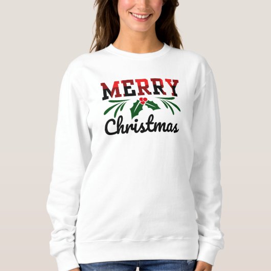 Prettig kerstfeest trui (Voorkant)