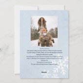 Prettig Kerstfeest, Unieke Foto  Feestdagenkaart (Achterkant)