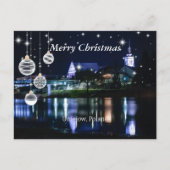 Prettig kerstfeest - Unijow, Lodz, Polen Briefkaart (Voorkant)