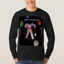 PRETTIG KERSTFEest UNISEX T-SHIRT MET LANGE MOUWEN