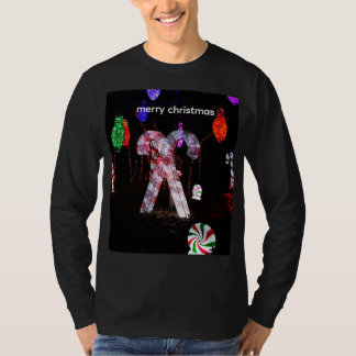PRETTIG KERSTFEest UNISEX T-SHIRT MET LANGE MOUWEN
