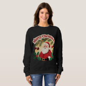 Prettig kerstfeest vakantie ontwerp trui (Voorkant volledig)