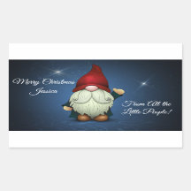 Prettig kerstfeest van alle kleine mensen