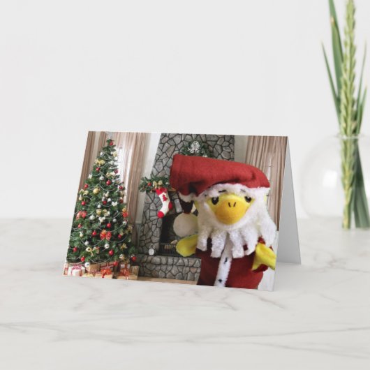 Prettig kerstfeest van Danny Duck  Aankondiging (Voorkant)