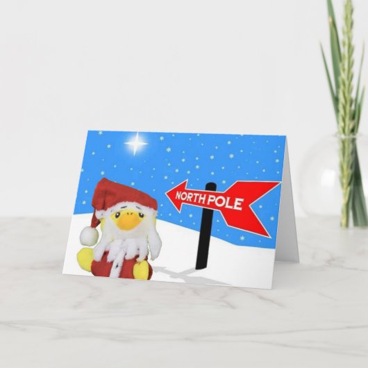 Prettig kerstfeest van Danny Duck Aankondiging (Voorkant)