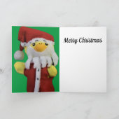 Prettig kerstfeest van Danny Duck kerstkaart Aankondiging (Binnen)