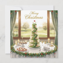 Prettig kerstfeest van de golfclub