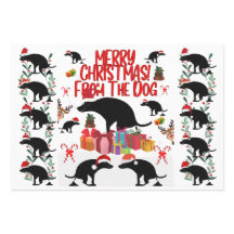 Prettig kerstfeest van de hond