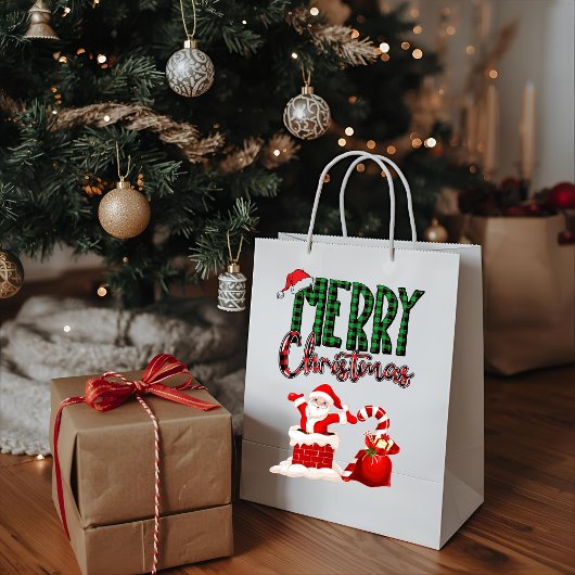 Prettig kerstfeest van de Kerstman - Cadeautas