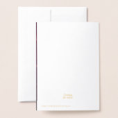 Prettig kerstfeest van de Ornament Draken Folie Kaarten (Met envelop)