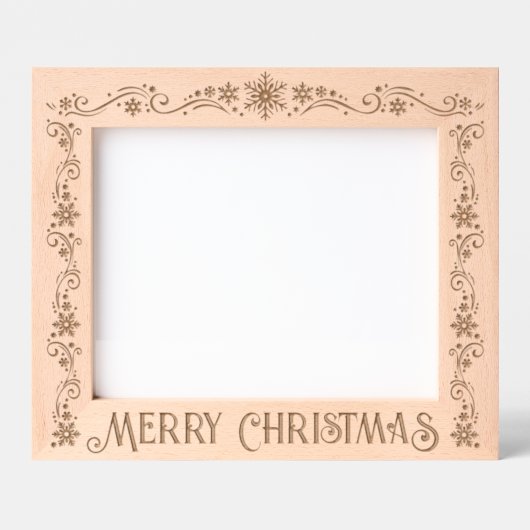 Prettig kerstfeest van familie, team, vrienden, ka gegraveerde lijstjes (Voorkant)