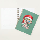 Prettig kerstfeest van jonge Sinterklaas Planner (Display)