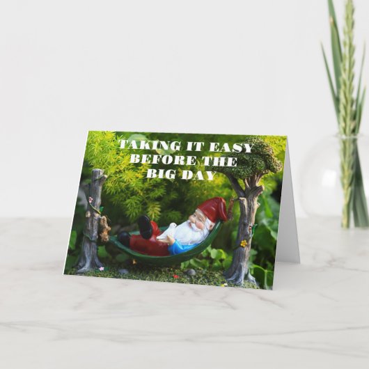 "PRETTIG KERSTFEEST" VAN NAJVERIGE KERSTELF FEESTDAGEN KAART (Voorkant)