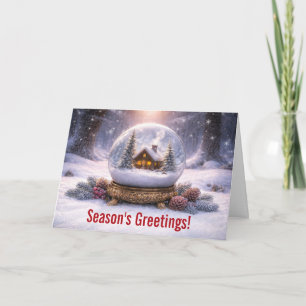Prettig Kerstfeest van Ons Huis naar het Jouwe Kaart