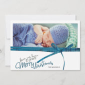 Prettig Kerstfeest Van Ons Thuis Naar Jullie Feestdagenkaart (Voorkant)