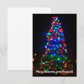 Prettig Kerstfeest van Prestwich (Voorkant / Achterkant)