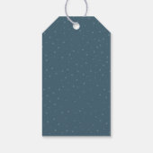 Prettig kerstfeest van Rudolph Cadeaulabel (Achterkant)