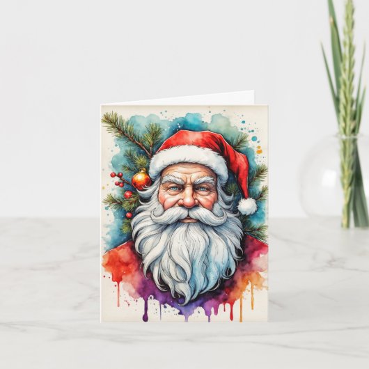 Prettig Kerstfeest van Sinterklaas Feestdagen Kaart (Voorkant)