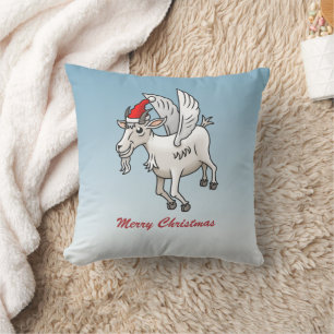 Prettig kerstfeest van The Flying Goat Kussen