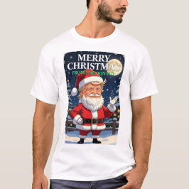 Prettig kerstfeest van Trump T-shirt