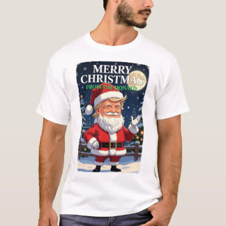 Prettig kerstfeest van Trump T-shirt