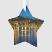 Prettig kerstfeest vanuit Boedapest, Hongarije, Ornament (voorkant)