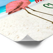 Prettig kerstfeest vanuit Clearwater, FL Poster (Hoek)