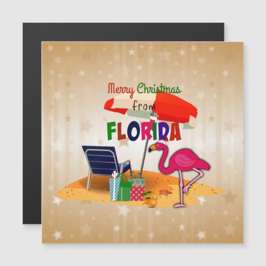 Prettig kerstfeest vanuit Florida (Voorkant / Achterkant)