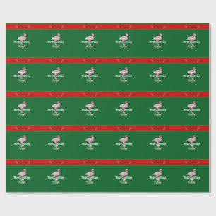 Prettig kerstfeest vanuit Florida Cadeaupapier