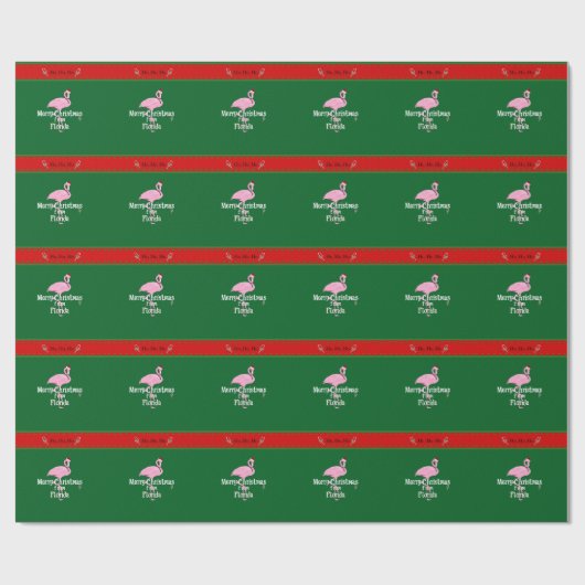 Prettig kerstfeest vanuit Florida Cadeaupapier (Vlak)