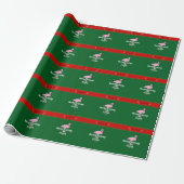 Prettig kerstfeest vanuit Florida Cadeaupapier (Uitgerold)