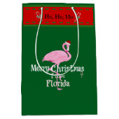 Prettig kerstfeest vanuit Florida Medium Cadeauzakje (Voorkant)