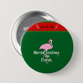 Prettig kerstfeest vanuit Florida Ronde Button 7,6 Cm (Voorkant /achterkant)