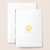 Prettig kerstfeest vanuit Las Vegas Foto Foliekaar Folie Kaarten (Met envelop)