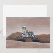 Prettig kerstfeest vanuit Mars Feestdagenkaart (Voorkant / Achterkant)