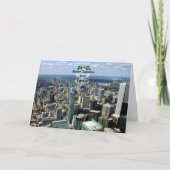 Prettig kerstfeest vanuit Toronto Kaart (Voorkant)
