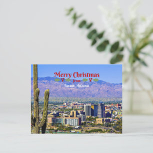 Prettig kerstfeest vanuit Tucson, Arizona, Feestdagenkaart