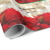 Prettig kerstfeest vanuit Tyler, Texas Cadeaupapier (Rol Hoek)